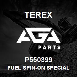 P550399 Terex FUEL SPIN-ON SPECIAL | AGA Parts