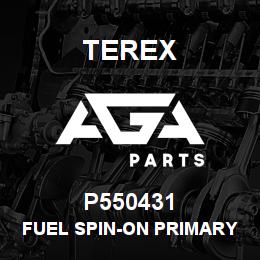 P550431 Terex FUEL SPIN-ON PRIMARY | AGA Parts