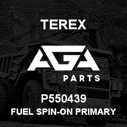 P550439 Terex FUEL SPIN-ON PRIMARY | AGA Parts