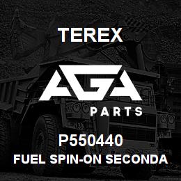P550440 Terex FUEL SPIN-ON SECONDARY | AGA Parts