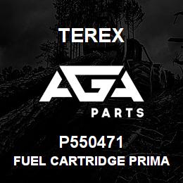 P550471 Terex FUEL CARTRIDGE PRIMARY | AGA Parts