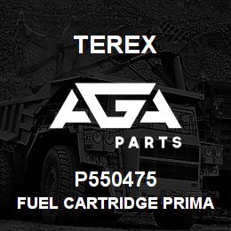 P550475 Terex FUEL CARTRIDGE PRIMARY | AGA Parts