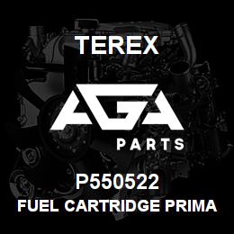 P550522 Terex FUEL CARTRIDGE PRIMARY | AGA Parts