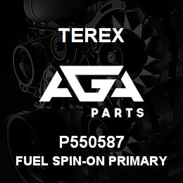 P550587 Terex FUEL SPIN-ON PRIMARY | AGA Parts