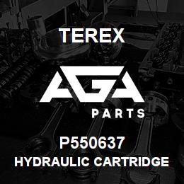 P550637 Terex HYDRAULIC CARTRIDGE | AGA Parts