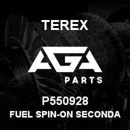 P550928 Terex FUEL SPIN-ON SECONDARY | AGA Parts