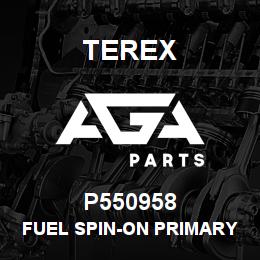 P550958 Terex FUEL SPIN-ON PRIMARY | AGA Parts