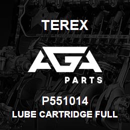 P551014 Terex LUBE CARTRIDGE FULL FLOW | AGA Parts