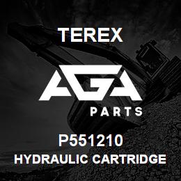 P551210 Terex HYDRAULIC CARTRIDGE | AGA Parts
