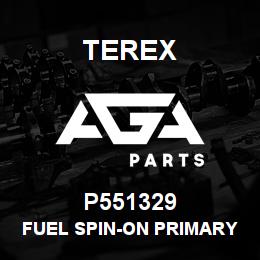 P551329 Terex FUEL SPIN-ON PRIMARY | AGA Parts