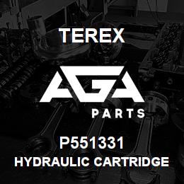P551331 Terex HYDRAULIC CARTRIDGE | AGA Parts