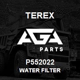 P552022 Terex WATER FILTER | AGA Parts