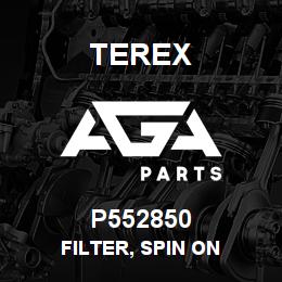 P552850 Terex FILTER, SPIN ON | AGA Parts