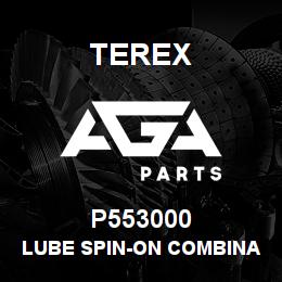 P553000 Terex LUBE SPIN-ON COMBINATION | AGA Parts