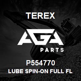P554770 Terex LUBE SPIN-ON FULL FLOW | AGA Parts