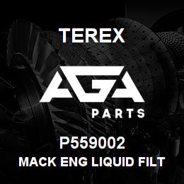 P559002 Terex MACK ENG LIQUID FILTER KI | AGA Parts