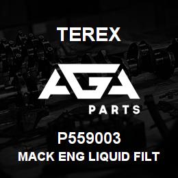 P559003 Terex MACK ENG LIQUID FILTER KI | AGA Parts