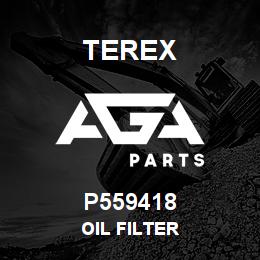 P559418 Terex OIL FILTER | AGA Parts