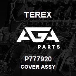 P777920 Terex COVER ASSY | AGA Parts