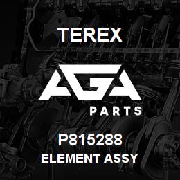 P815288 Terex ELEMENT ASSY | AGA Parts