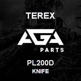 PL200D Terex KNIFE | AGA Parts