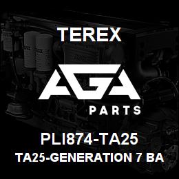 PLI874-TA25 Terex TA25-GENERATION 7 BASE | AGA Parts
