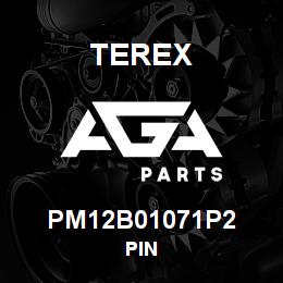 PM12B01071P2 Terex PIN | AGA Parts