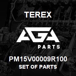 PM15V00009R100 Terex SET OF PARTS | AGA Parts