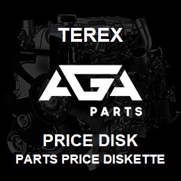 PRICE DISK Terex PARTS PRICE DISKETTE | AGA Parts