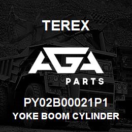 PY02B00021P1 Terex YOKE BOOM CYLINDER | AGA Parts