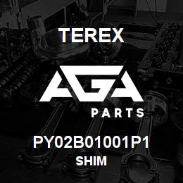 PY02B01001P1 Terex SHIM | AGA Parts