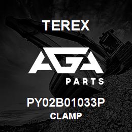 PY02B01033P Terex CLAMP | AGA Parts