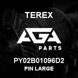 PY02B01096D2 Terex PIN LARGE | AGA Parts