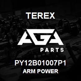 PY12B01007P1 Terex ARM POWER | AGA Parts
