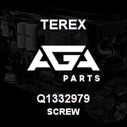 Q1332979 Terex SCREW | AGA Parts