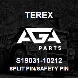 S19031-10212 Terex SPLIT PIN/SAFETY PIN | AGA Parts