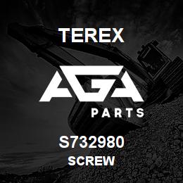 S732980 Terex SCREW | AGA Parts
