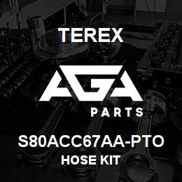 S80ACC67AA-PTO Terex HOSE KIT | AGA Parts