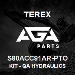 S80ACC91AR-PTO Terex KIT - QA HYDRAULICS ONLY - SIDESHIFT SERVO 15FT EXTENDING DIPPER | AGA Parts
