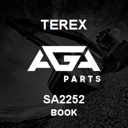 SA2252 Terex BOOK | AGA Parts
