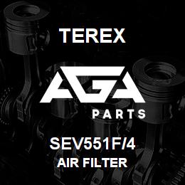 SEV551F/4 Terex AIR FILTER | AGA Parts