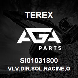 SI01031800 Terex VLV,DIR,SOL,RACINE,OPEN | AGA Parts