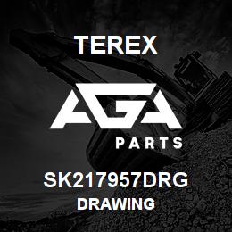 SK217957DRG Terex DRAWING | AGA Parts