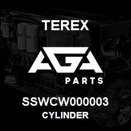SSWCW000003 Terex CYLINDER | AGA Parts