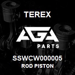 SSWCW000005 Terex ROD PISTON | AGA Parts