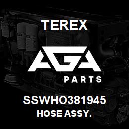 SSWHO381945 Terex HOSE ASSY. | AGA Parts