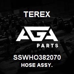 SSWHO382070 Terex HOSE ASSY. | AGA Parts