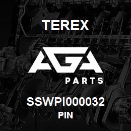 SSWPI000032 Terex PIN | AGA Parts