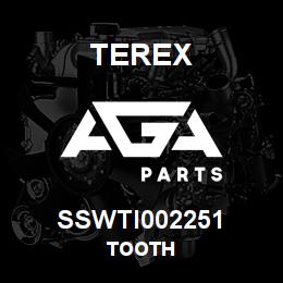 SSWTI002251 Terex TOOTH | AGA Parts