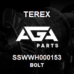 SSWWH000153 Terex BOLT | AGA Parts